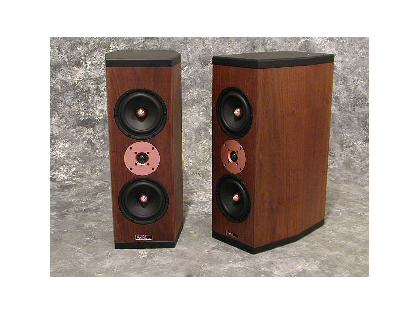 Tyler Acoustics D3M's in dark walnut! warranty!