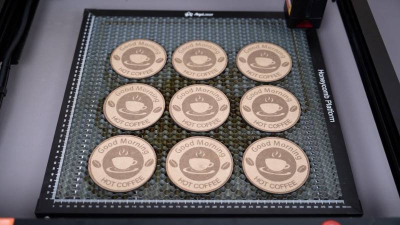 How To Laser Engrave and Cut on MDF 09