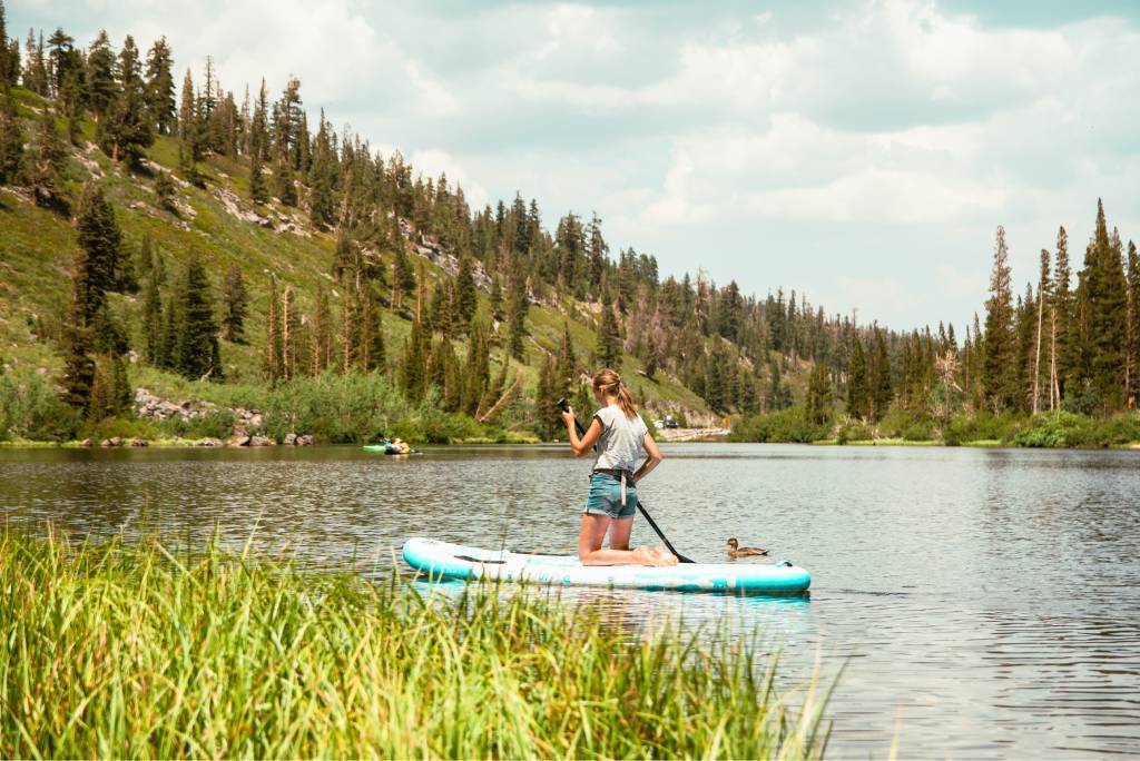 Stand up paddle board in Ottawa river in Canada for beginners