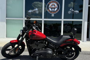 2023 HARLEY-DAVIDSON STREET BOB 114 motorcycle for rent near Davie, FL
