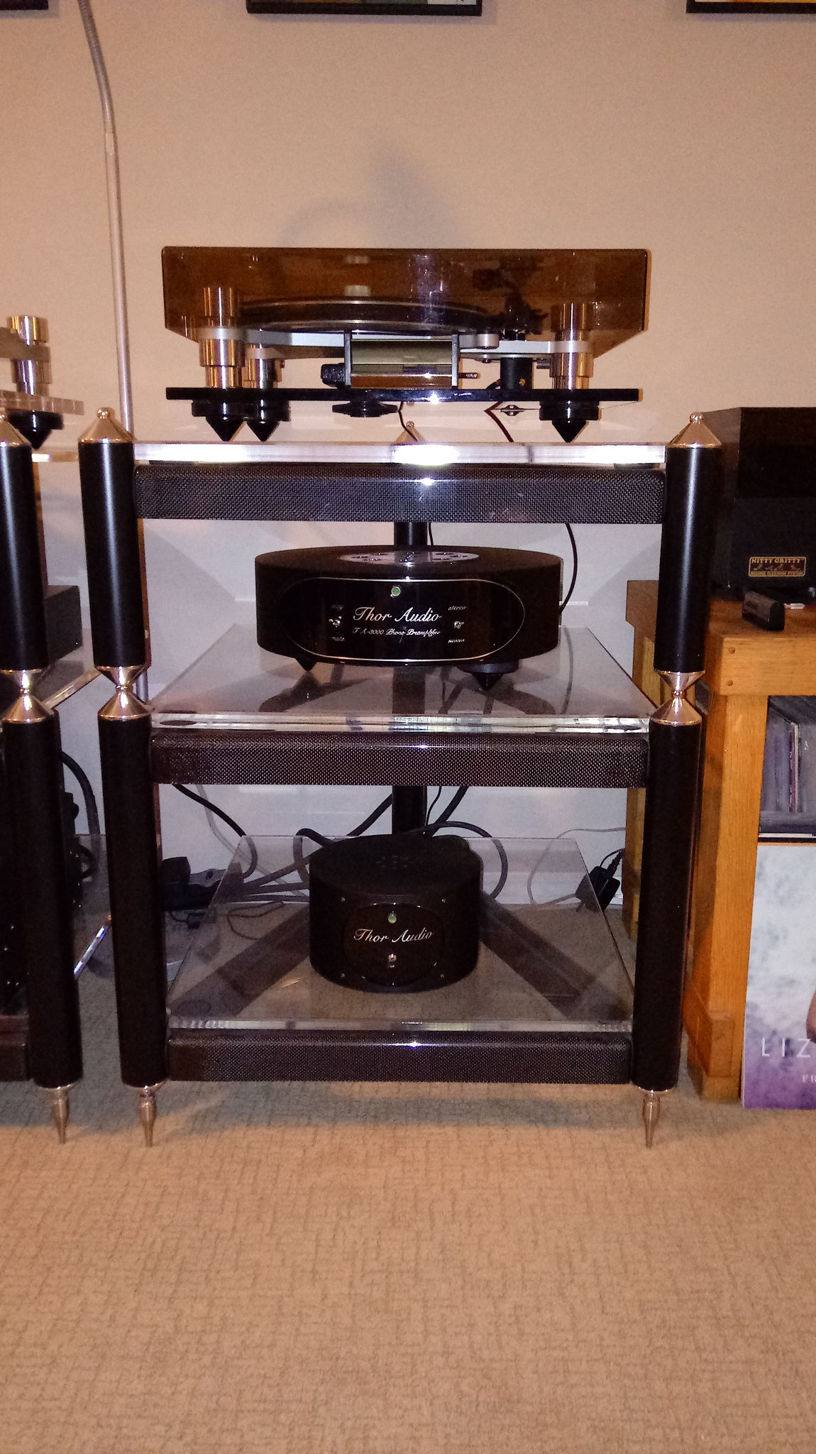 Turntable rack