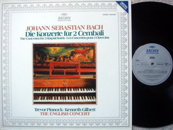 Archiv Digital / PINNOCK, - Bach Concertos for 2 Harpsi...
