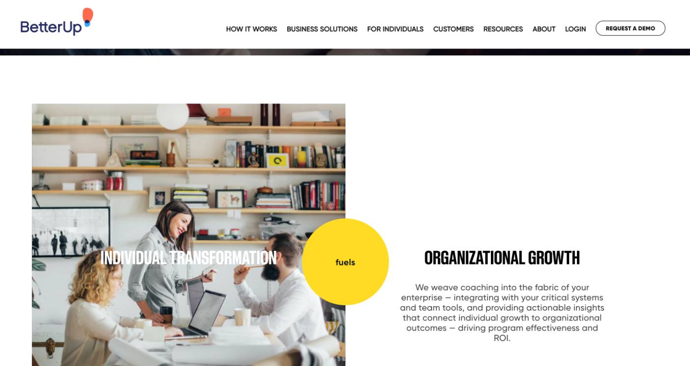 betterup product / service
