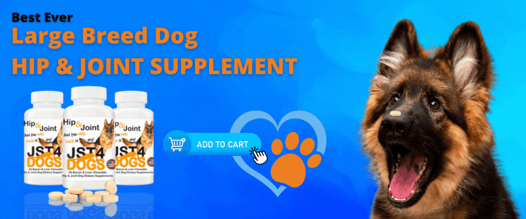 Best Ever Dog Hip & Joint Supplement - Happy Dog equals happy you! Just for dogs