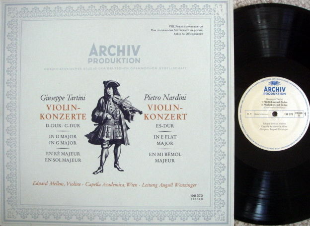 Archiv / MELKUS, - Tartini-Nardini Violin Concertos,  M...