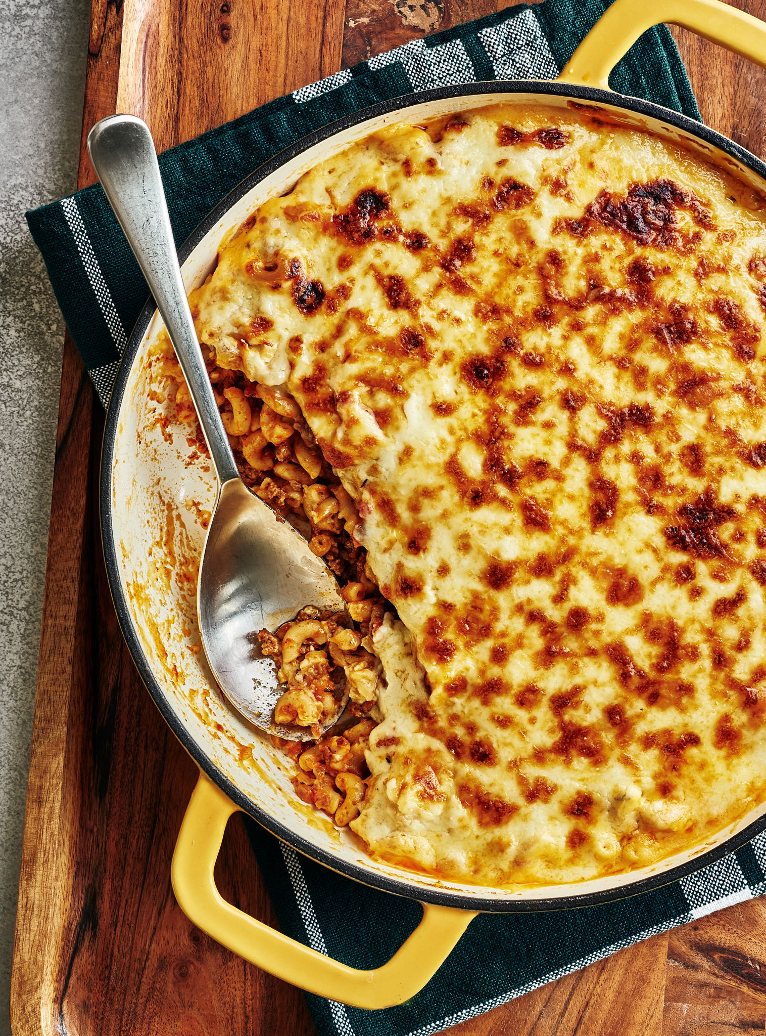 Macaroni au Gratin with Meat and Cheese | RICARDO