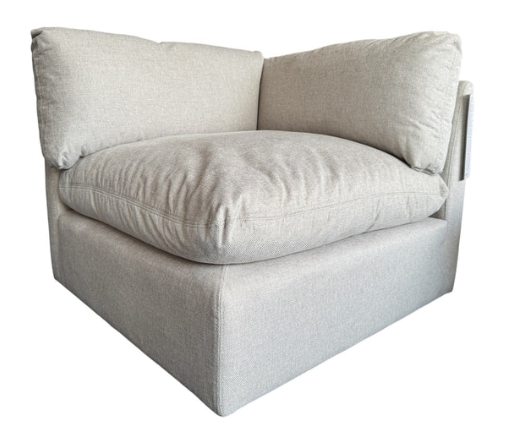 Fluffy Modular 5 Piece + Ottoman - Image 6