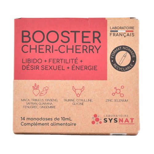 Booster chéri‐cherry - Libido + Fertilité