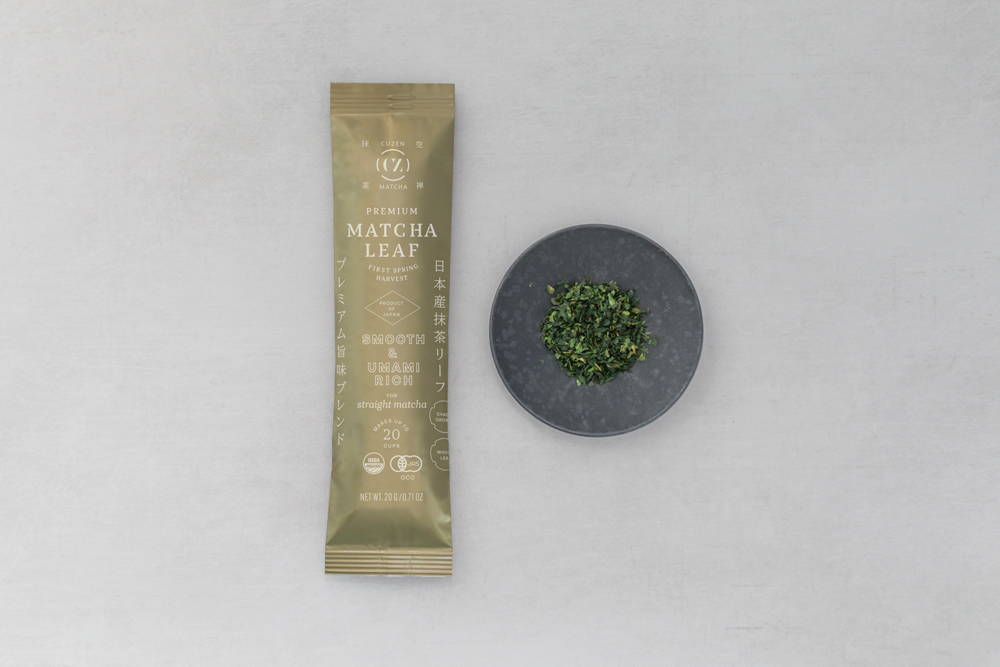 Matcha leaf packet premium