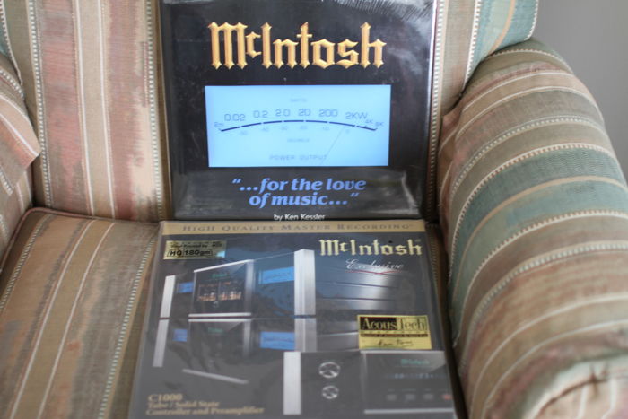 McIntosh - For The Love Of Music book Demo disc 180 gm