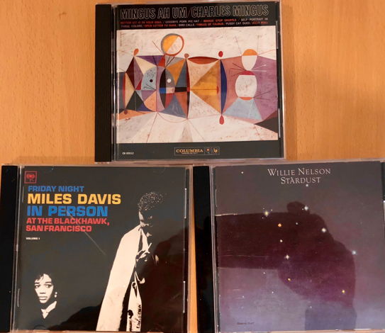 Miles + Willie - Japanese SACDs + Mingus Ah Um