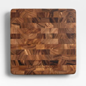 Square End Grain Cutting Board/Serving Board + Reviews | Crate & Barrel