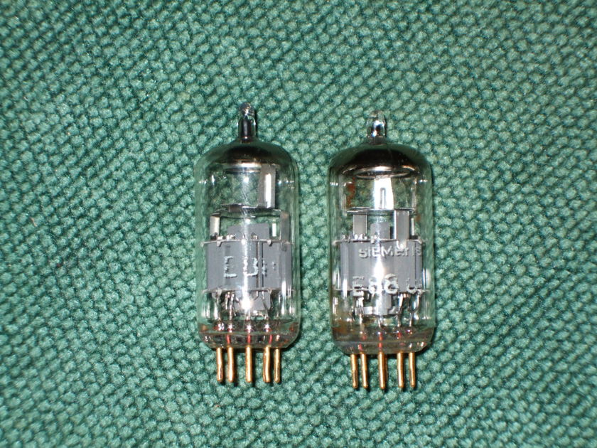 Siemens E88CC/6922 Gold pins Matched pair