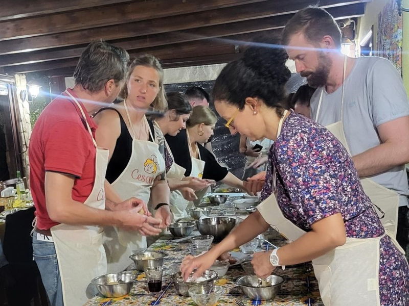 Cooking classes Bagheria: Let's cook arancine or sfincione together this evening.