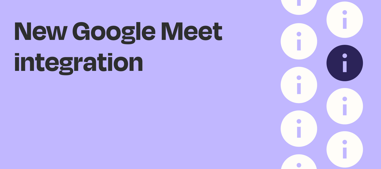 Introducing the new Google Meet integration (create a video meeting in Google Calendar)