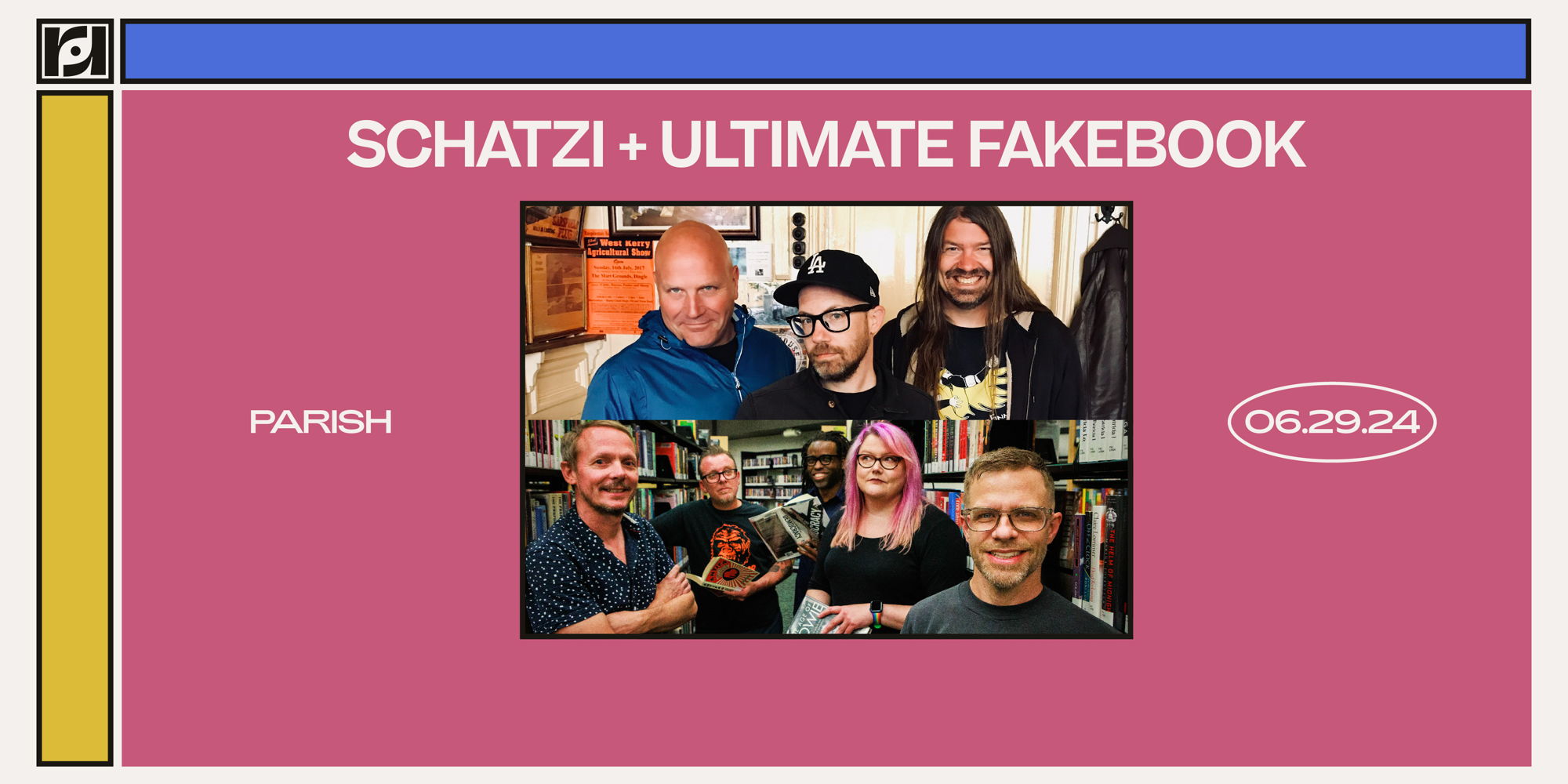 Resound Presents: Ultimate Fakebook w/ Schatzi on 6/29 at Parish promotional image