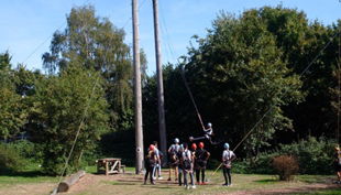 querfeldein hochseilgarten riesenschaukel