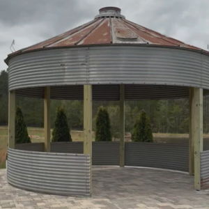 Build the Binzebo (Gazebo out of an old Grain Bin)