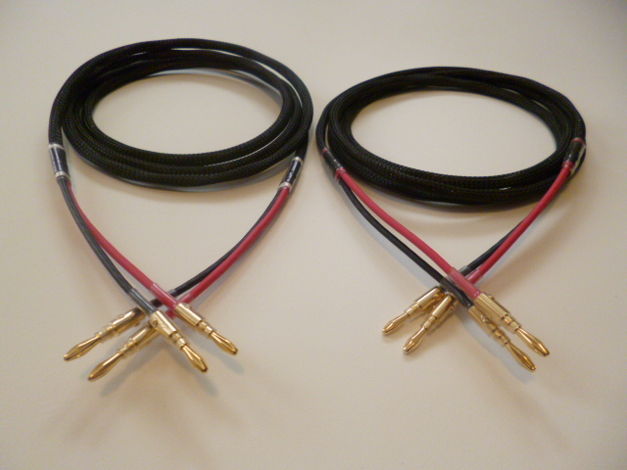 Schmitt Custom Audio 4mm 6N OCC Copper Speaker Cables 8...