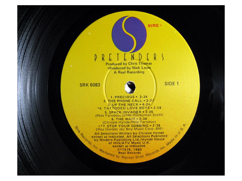 Pretenders - Pretenders - 1981 Sire SRK 6083