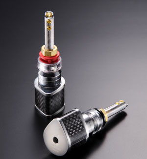 Furutech FT-808 Rhodium Speaker Binding Posts-  2 pair ...