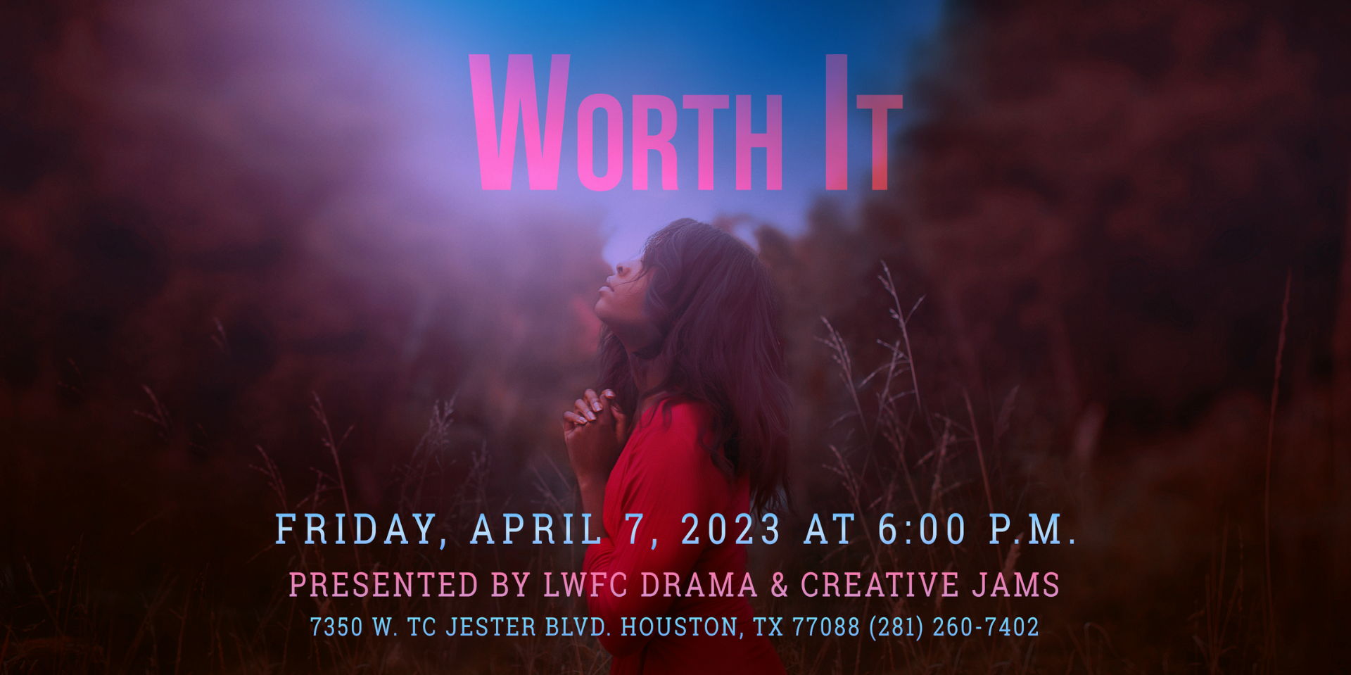 Good Friday Service - "Worth It" by LWFC Drama Ministry & Creative Jams promotional image