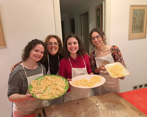 Cooking classes Rome: Have fun making fresh pasta with Cesarino Marco!