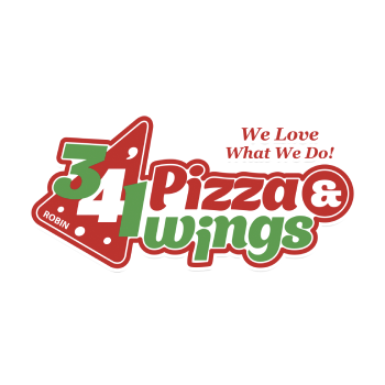 Logo - 341 Pizza & Wings - North Service Rd