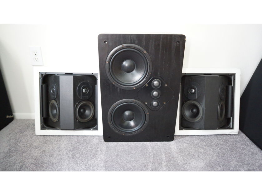 mcintosh ht-3  and ht-1 two Mcintosh ht-3 surround speakers with/ one ht-1 mcintosh