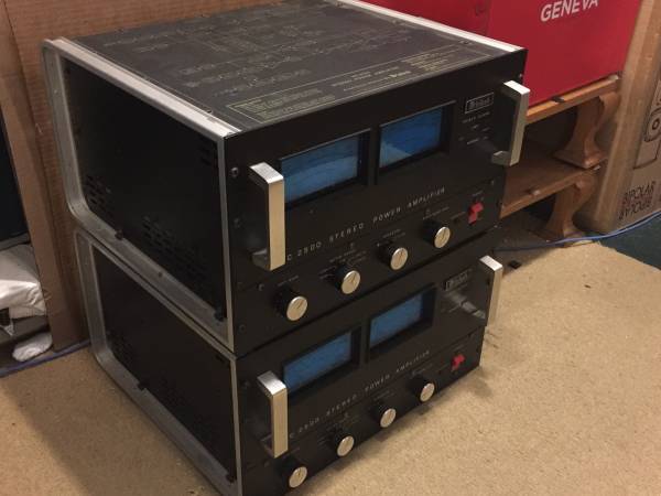 McIntosh MC2500 Power Amplifiers from auth McIntosh dealer