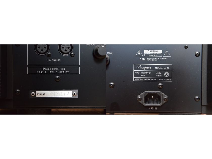 Accuphase A-45 2-channel amplifier MINT