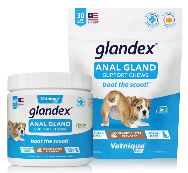 Glandex Anal Gland Supplement and Wipes