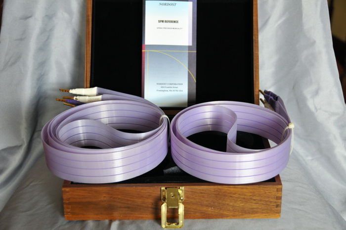 Nordost SPM Reference Speaker Cables - 2.5M pair, Mint ...