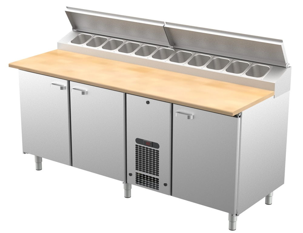 Coolpart PK KLE-2031 (trä) Bagerikylbänk (400x600mm)