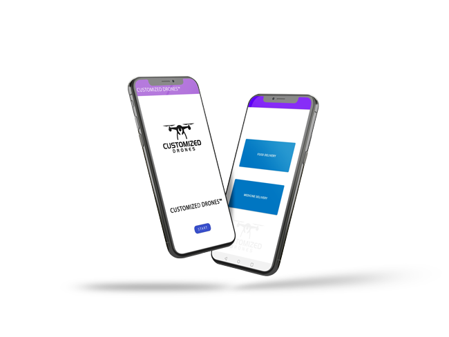 Security Drones Side view