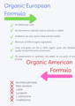 Organic European Formula VS Organic American Formula Differences | My Organic Company