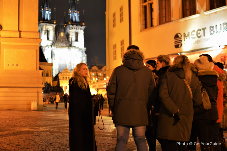 Prague: Ghosts, Legends, Medieval Underground & Dungeon Tour - photo 2