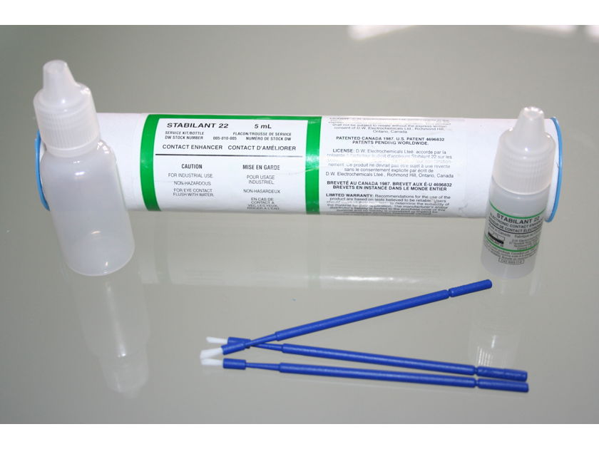 Stabilant 22 True Liquid Solder Non shorting, Non corroding, No mess! There is nothing like it for cables