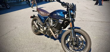 2024 DUCATI SCRAMBLER NIGHTSHIFT motorcycle for rent near Hendersonville, NC