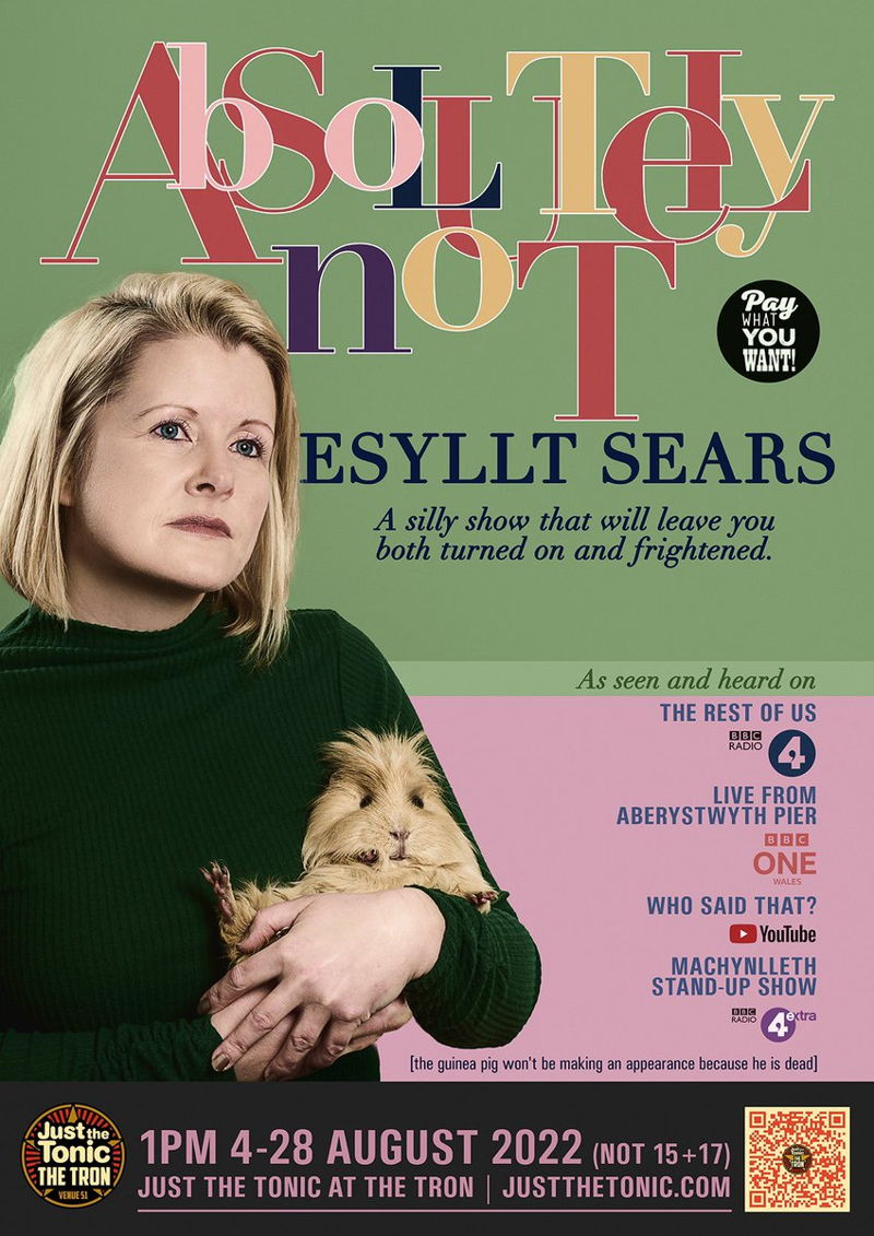 The poster for Esyllt Sears: Absolutely Not