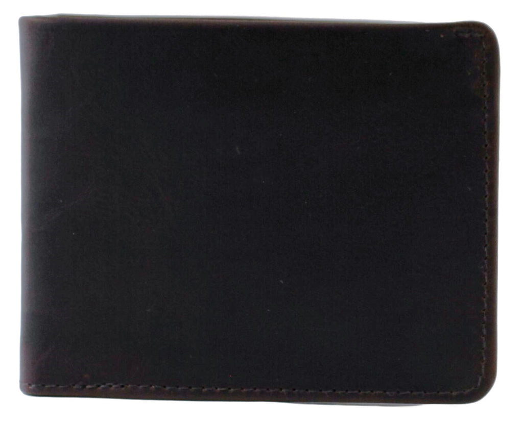 RFID Genuine Leather Wallet Oil Pull Up Leather Style 12063 - Image 3