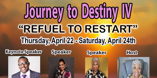 Journey to Destiny IV Virtual Conference promotional image