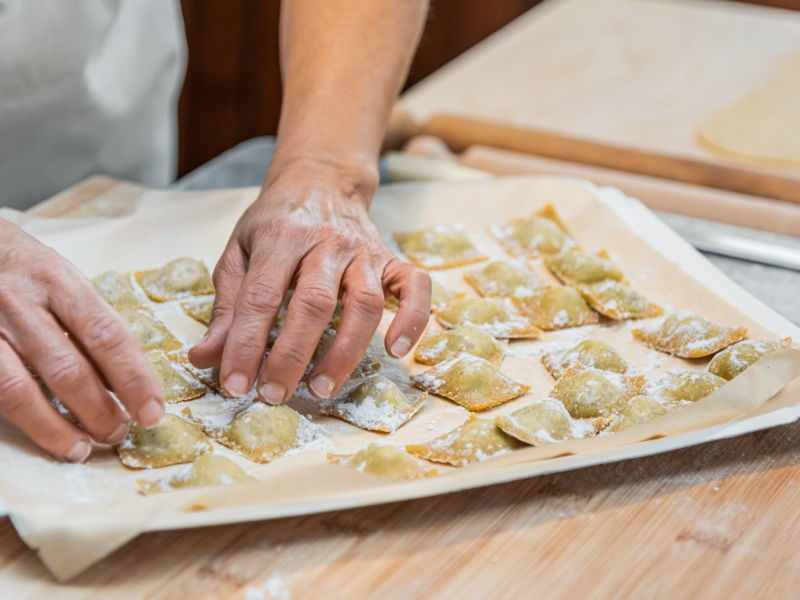 Cooking classes Rimini: Flavors of romagna with piadina, pasta and tiramisu