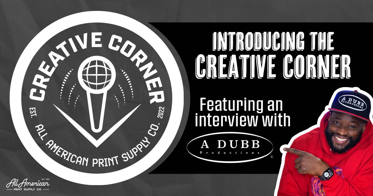 Introducing the creative corner. Featuring an interview with A Dubb productions.