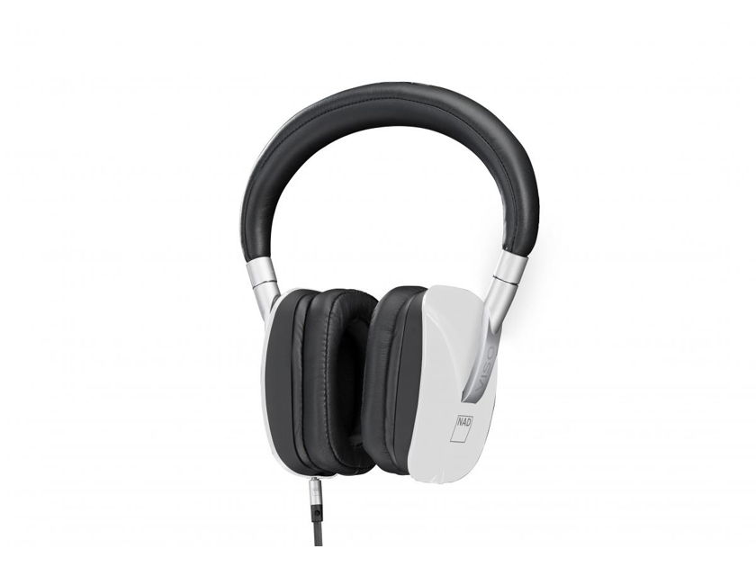 NAD VISO HP50 Headphones with Room Feel, Manufacturer's Warranty & Free Shipping (White)