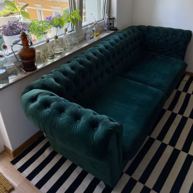 Sofa Chesterfield/Vintage Style 