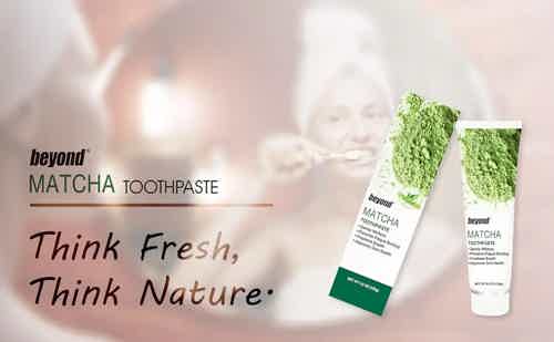 BEYOND Nature Series Teeth Whitening Toothpaste - Matcha Green Tea (BY-OC041)