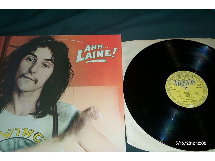 Denny Laine(Wings) - Ahh Laine! UK Vinyl LP NM Wizard Label