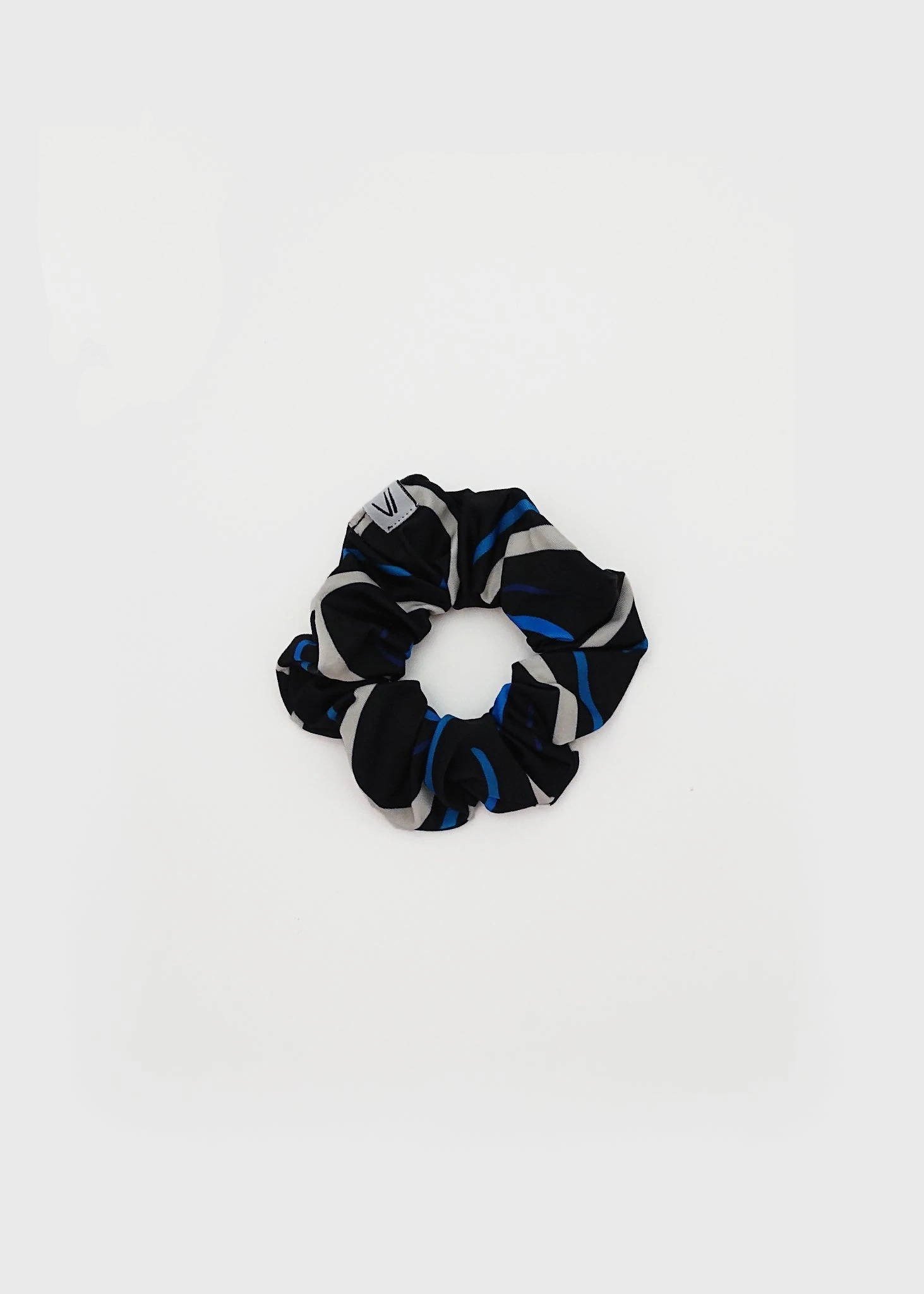 These scrunchies are made of leftover fabric and fabric straps by SHIO and Valentina Vasilatou