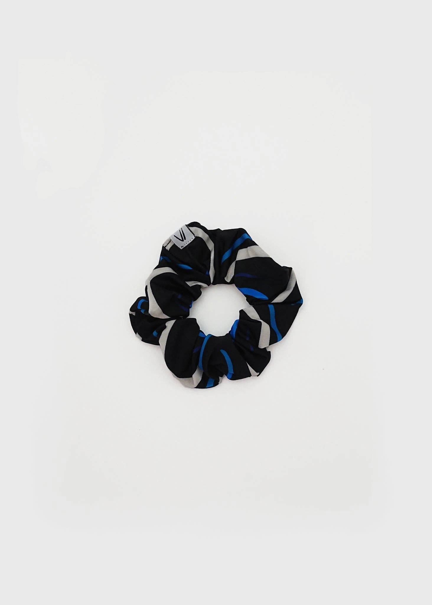 These scrunchies are made of leftover fabric and fabric straps by SHIO and Valentina Vasilatou 